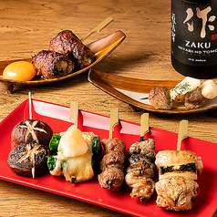 【本格炭火焼き鳥】ジューシーな本格串焼きを安い価格での写真