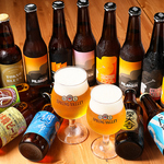 クラフトビールも20種類以上と豊富にご用意してます。