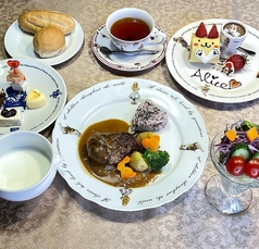 癒しの森のガーデンカフェレストラン Alice アリスのコース写真