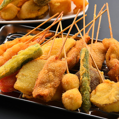 こだわり串カツ食べ放題が+300円!