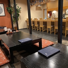 掘り座敷　４名様用×3　２名様用×1コネクト可能（最大18名様）