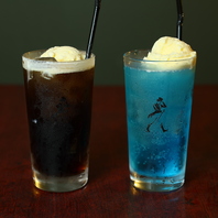シーシャの味わいを引き立てる豊富なドリンク＆おつまみ