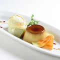 料理メニュー写真&nbsp;海草と天然塩で育った卵のプリンアラモード