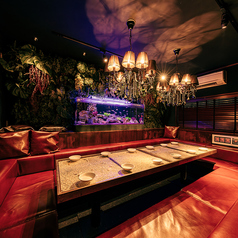 全室水槽個室 &nbsp;柳橋 AONO（アオノ）名古屋駅店の雰囲気2