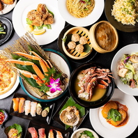 各種宴会に最適な食べ放題コースあり！