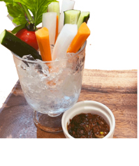 特製牡蠣みそ＆野菜スティック