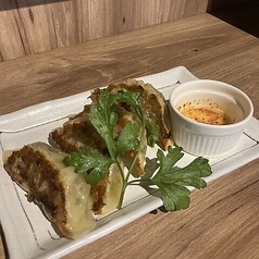 高菜たっぷり焼き餃子