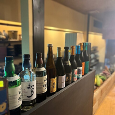 【こだわりを感じる】珠玉の焼酎と日本酒を厳選