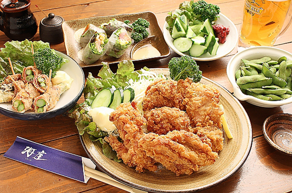 海座名物鶏の唐揚げ！