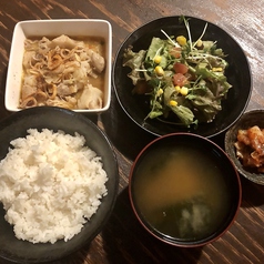 もつ煮定食