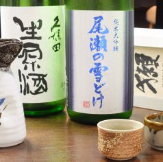 寿司や刺身にはやっぱり日本酒！！
