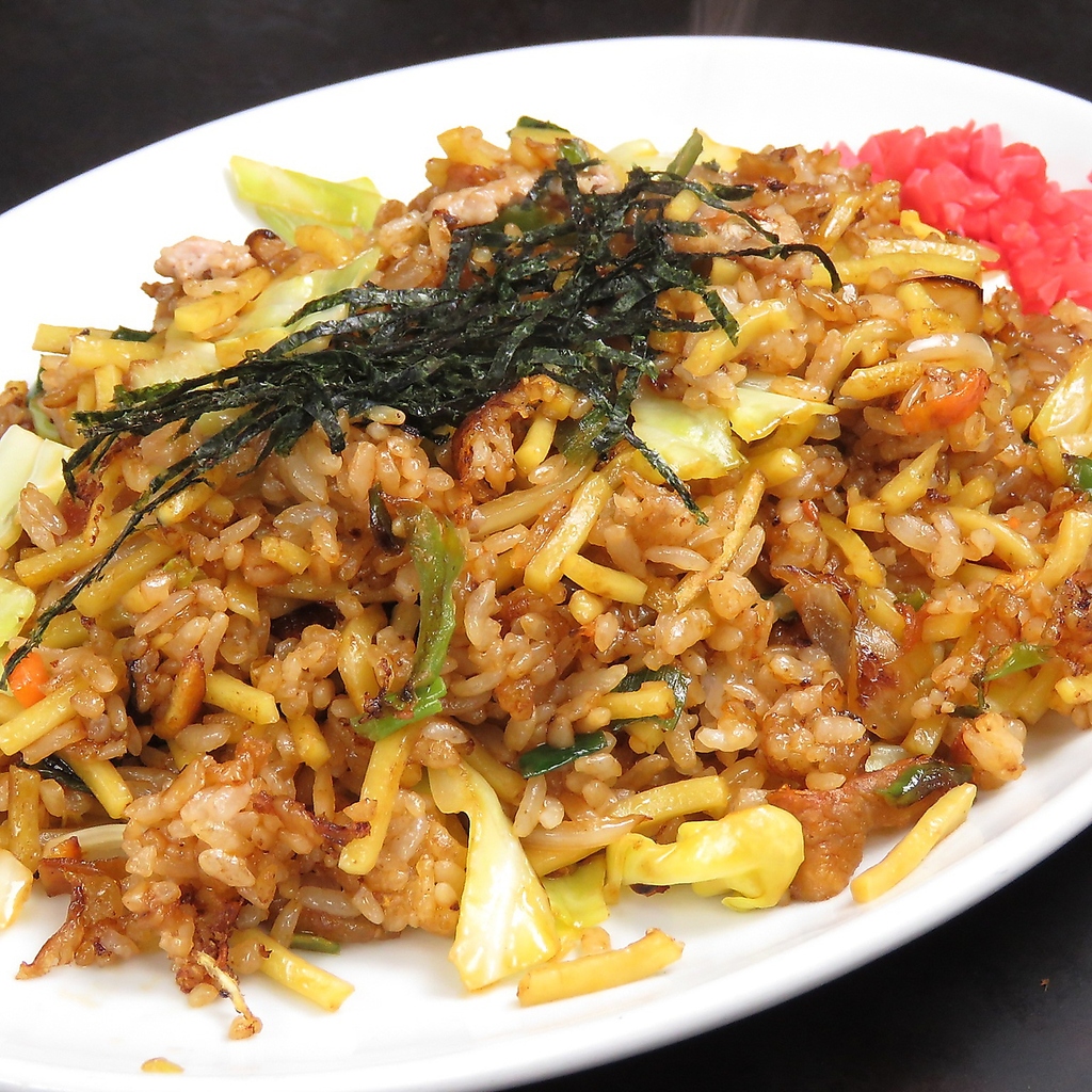 『ぼてっ』と返して『ぢゅう』と焼く。