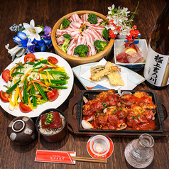 新潟酒飯 越後の風のコース写真