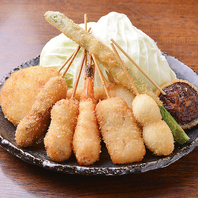 新世界本場の串かつをご賞味あれ☆