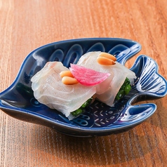 鯛の茶締め肝醤油