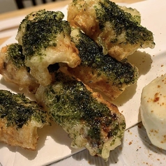青さしっかり竹輪磯辺揚げ