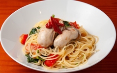 本日の牡蠣のパスタ