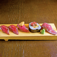 米沢牛　寿司盛り合わせ（5貫）