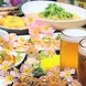 料理５０種＆ドリンク１００種の豊富なメニュー♪