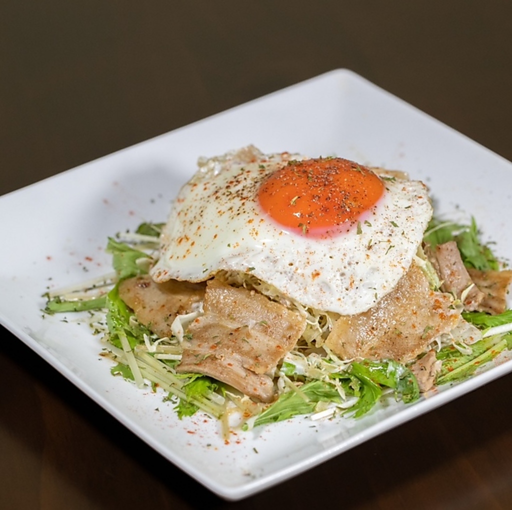 豚バラの焼きしゃぶサラダ