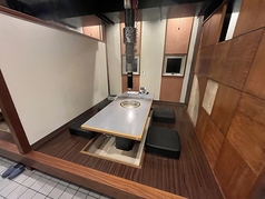 座敷席。広々としてお席となっております。