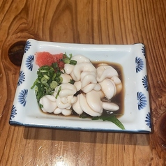 プリップリ！タラの白子ポン酢