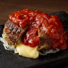 チーズトマトハンバーグ