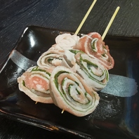 ◆自慢の串も勢ぞろい