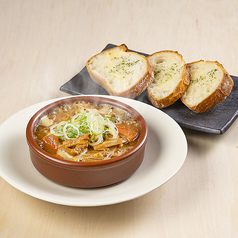 国産豚もつ使用　もつ煮込み