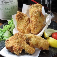 手作り牡蠣フライの写真