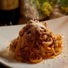 国産牛と神戸ポークのボロネーゼ タリアテッレ