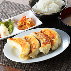 札幌キャサリン大粒餃子定食(3個)