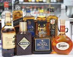 お酒の種類豊富にご用意！！