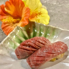 和牛カルビ寿司(1カン)
