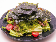 チョレギサラダ海苔のせ