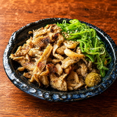 鶏皮ぽん酢