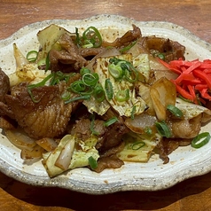 豚の生姜野菜炒め