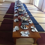 最大80名様まで大型宴会貸切可能な2Fの座敷個室あり！貸切は応相談。ご相談ご連絡をお待ちしています