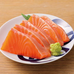 サーモン刺身