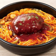 ハンバーグナポリタン