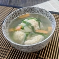料理メニュー写真&nbsp;しょうが香る！鶏つくね汁