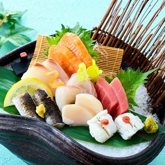 夏のお造り七種盛り