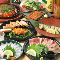 広島牡蠣と鉄板焼き 一娯一笑 いちごいちえのコース写真