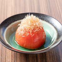 【厳選された素材と料理人の技術】