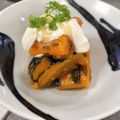 南京甘煮マスカルポーネ添え