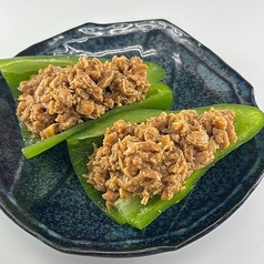 甘辛鶏のパリパリピーマン