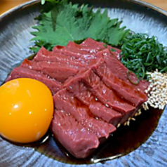 黒毛和牛ハツ刺し