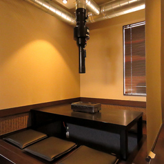 6名様掛けの掘りごたつ席を2卓ご用意しております。