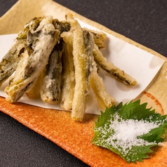野沢菜の天麩羅