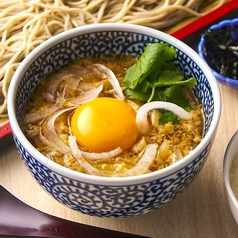 親子つけそばご飯付き